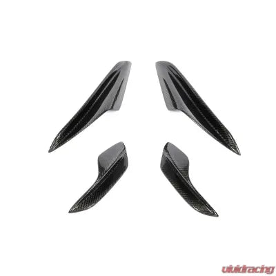 Vivid Racing VR-E90E92E93M3-602 VR Aero Carbon Fiber Front Bumper Canards BMW 3 Series E90 | E92 | E93 | M3
