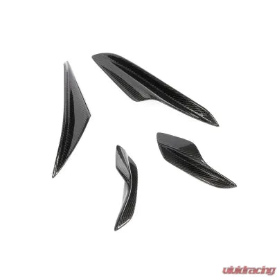 Vivid Racing VR-E90E92E93M3-602 VR Aero Carbon Fiber Front Bumper Canards BMW 3 Series E90 | E92 | E93 | M3