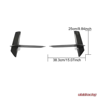 Vivid Racing VR-RS7-650 VR Aero Carbon Fiber Front Lip Spoiler Audi RS7 Sportback 2020-2023