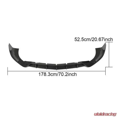 Vivid Racing VR-H247-600 VR Aero Carbon Fiber Front Lip Spoiler Mercedes Mercedes GLA200 GLA250 GLA35 AMG H247 2020