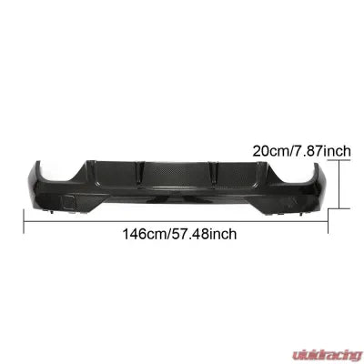 Vivid Racing VR-G22-G23-600 VR Aero Carbon Fiber Front Lip Spoiler BMW 4 Series G22 | G23 M Sport Bumper 2021-2022