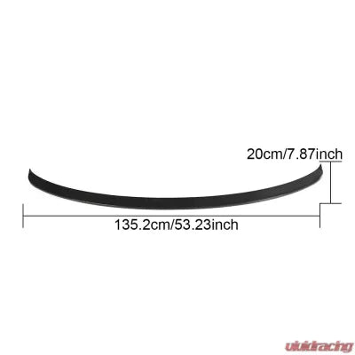 Vivid Racing VR-X3X3M-611 VR Aero Carbon Fiber Rear Hatch Middle Spoiler BMW X3 | X3 M F97 2018-2021