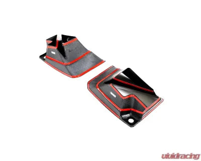 Vivid Racing VR-G87M2-DCF-650 VR Aero Carbon Fiber Front Bumper Side Air Ducts V1 BMW M2 G87