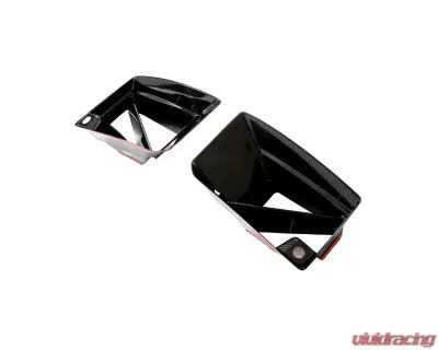 Vivid Racing VR-G87M2-DCF-650 VR Aero Carbon Fiber Front Bumper Side Air Ducts V1 BMW M2 G87