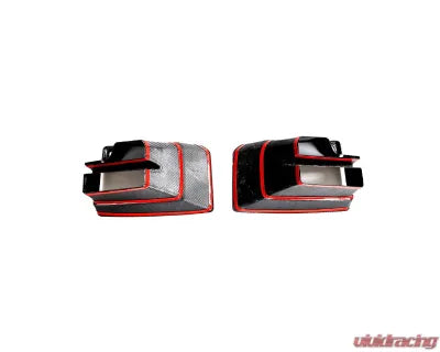 Vivid Racing VR-G87M2-DCF-651 VR Aero Carbon Fiber Front Bumper Side Air Ducts V2 BMW M2 G87