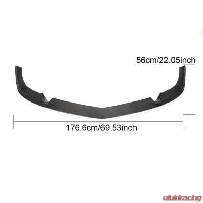 Vivid Racing VR-C197-600 VR Aero Carbon Fiber Front Lip Spoiler Mercedes SLS AMG C197 2011-2015