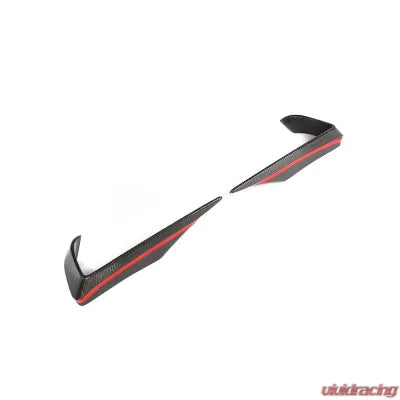 Vivid Racing VR-SLSAMG-FOGC VR Aero Carbon Fiber Front Bumper Fog Lamp Trims Mercedes SLS AMG 2010-2013