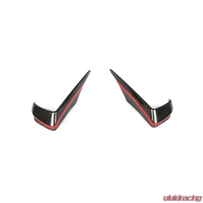Vivid Racing VR-SLSAMG-FOGC VR Aero Carbon Fiber Front Bumper Fog Lamp Trims Mercedes SLS AMG 2010-2013
