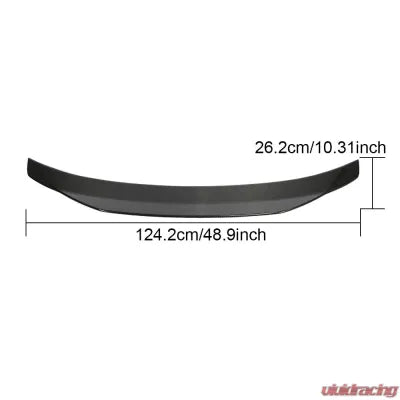 Vivid Racing VR-F22F87-620 VR Aero Carbon Fiber Rear Trunk Spoiler BMW 2 Series F22 | M2 F87