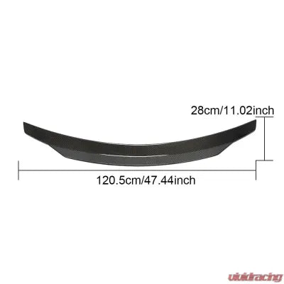 Vivid Racing VR-CLS-611 VR Aero Carbon Fiber Rear Trunk Spoiler Mercedes AMG Sedan C257 2018-2020