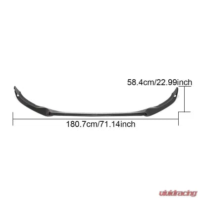 Vivid Racing VR-ARTEON-600 VR Aero Carbon Fiber Front Lip Spoiler Volkswagen Arteon Hatchback 2019-2020