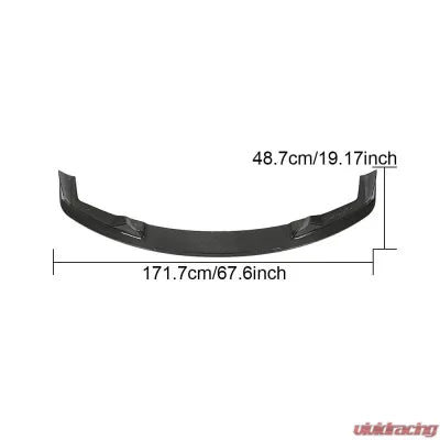 Vivid Racing VR-M2-601 VR Aero Carbon Fiber Front Lip Spoiler BMW M2 Competition Coupe F87 2018-2020
