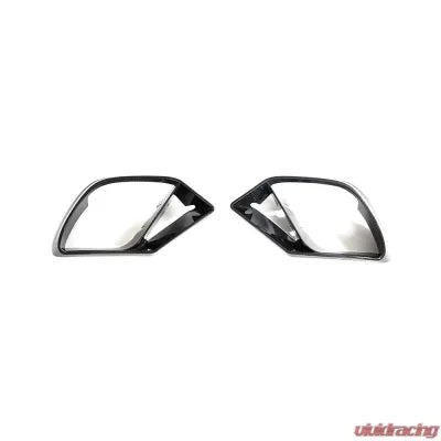 Vivid Racing VR-GT50GT53-FOGC VR Aero Carbon Fiber Fog Light Air Vent Trim Covers Mercedes AMG GT 53 2019-2024