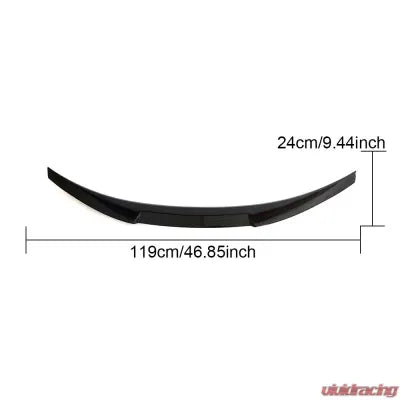 Vivid Racing VR-M4F82-622 VR Aero Dry Carbon Fiber Rear Trunk Spoiler BMW M4 F82