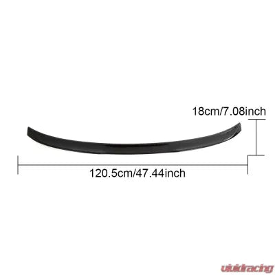 Vivid Racing VR-G22G82-621 VR Aero Carbon Fiber Rear Trunk Spoiler V2 BMW 4 Series G22 | M4 G82