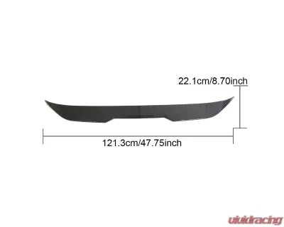 Vivid Racing VR-G87M2-DCF-620 VR Aero Carbon Fiber Rear Trunk Lip Spoiler BMW M2 G87