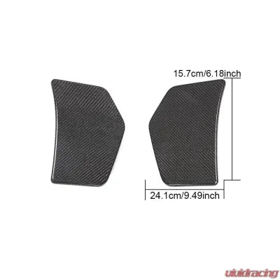 Vivid Racing VR-TTSTTRS-615 VR Aero Carbon Fiber Rear Bumper Fins Audi TT S-Line | TTS | TT RS MK3 2015-2019