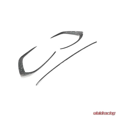 Vivid Racing VR-MK8-603 VR Aero Carbon Fiber Front Bumper Canard Fins Volkswagen Golf MK8 GTI 2021-2022