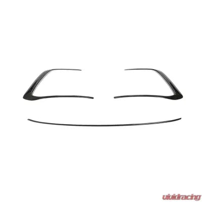 Vivid Racing VR-MK8-603 VR Aero Carbon Fiber Front Bumper Canard Fins Volkswagen Golf MK8 GTI 2021-2022