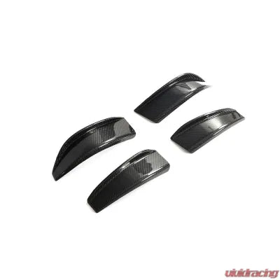 Vivid Racing VR-M3M4-615 VR Aero Carbon Fiber Front Bumper Canards V2 BMW M3 G80 | M4 G82 G83 2021-2024