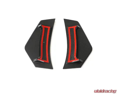 Vivid Racing VR-R8V10-602 VR Aero Carbon Fiber Rear Bumper Splitter Canards Audi R8 V10 2023+