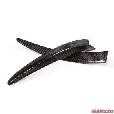 Vivid Racing VR-M3M4-F80F82F83-605 VR Aero Carbon Fiber Spoiler Fins Trims BMW M3 | M4 | F80 | F82 | F83