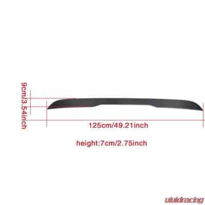 Vivid Racing VR-W222-613 VR Aero Carbon Fiber Roof Spoiler Mercedes S400 | S65 AMG W222 2014-2020