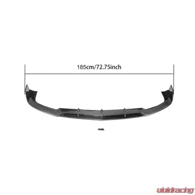 Vivid Racing VR-CLS63-604 VR Aero Carbon Fiber Front Lip Spoiler Mercedes CLS63 AMG W218 2015-2017