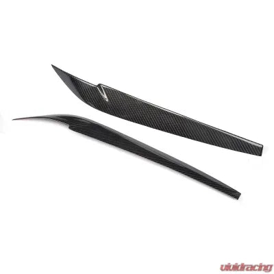 Vivid Racing VR-X5X6-EYETRIM VR Aero Carbon Fiber Headlight Eyebrow Eyelids BMW X5 F15 | X6 F16 Sport Utility 2014-2019