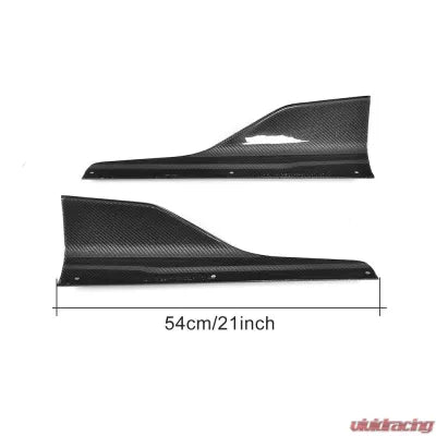 Vivid Racing VR-F87M2-630 VR Aero Carbon Fiber Side Skirts Splitters BMW 2 Series | M2 F87