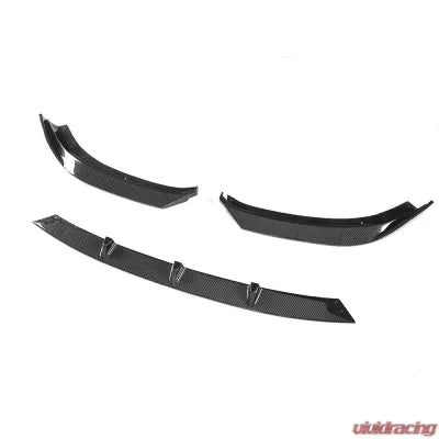 Vivid Racing VR-A3-655 VR Aero Carbon Fiber Front Lip Spoiler Audi A3 Base Sedan 2017-2020