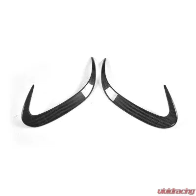 Vivid Racing VR-S5S63S65AMG-650 VR Aero Carbon Fiber Rear Bumper Scoop Fins Mercedes S500 | S550 | S63 | S65 AMG Coupe 2015-2019