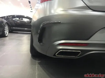 Vivid Racing VR-S5S63S65AMG-650 VR Aero Carbon Fiber Rear Bumper Scoop Fins Mercedes S500 | S550 | S63 | S65 AMG Coupe 2015-2019