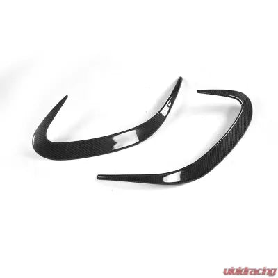 Vivid Racing VR-S5S63S65AMG-650 VR Aero Carbon Fiber Rear Bumper Scoop Fins Mercedes S500 | S550 | S63 | S65 AMG Coupe 2015-2019