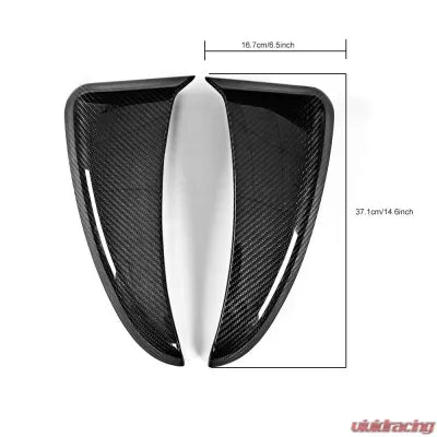 Vivid Racing VR-GTS-650 VR Aero Carbon Fiber Front Fender Vents Porsche 971 Panamera GTS Turbo S 2017-2019