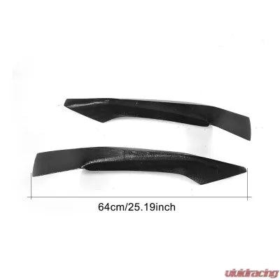 Vivid Racing VR-G30MSPORT-601 VR Aero Carbon Fiber Front Lip Splitters BMW 5 Series G30 M Sport Sedan 2017-2020