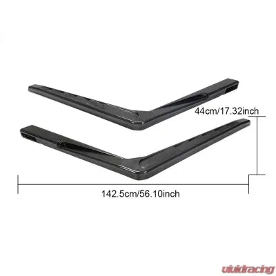 Vivid Racing VR-G55G63G65-AIR VR Aero Carbon Fiber Offroad Air Intakes Mercedes G55 | G63 | G65 AMG 2004-2018