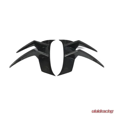 Vivid Racing VR-AMG-600 VR Aero Carbon Fiber Front Bumper Canards Mercedes AMG GT-R 2016-2019