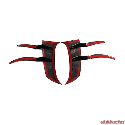 Vivid Racing VR-AMG-600 VR Aero Carbon Fiber Front Bumper Canards Mercedes AMG GT-R 2016-2019