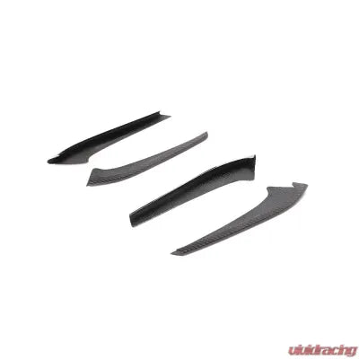 Vivid Racing VR-AMGGTR-650 VR Aero Carbon Fiber Front Bumper Vent Trims Mercedes AMG GT-R 2016-2018