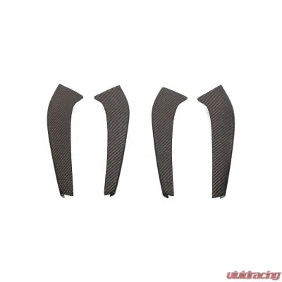 Vivid Racing VR-AMGGTR-650 VR Aero Carbon Fiber Front Bumper Vent Trims Mercedes AMG GT-R 2016-2018