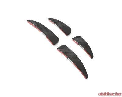 Vivid Racing VR-R8V10-606 VR Aero Carbon Fiber Front Bumper Canards Track Spec Audi R8 V10 2023+
