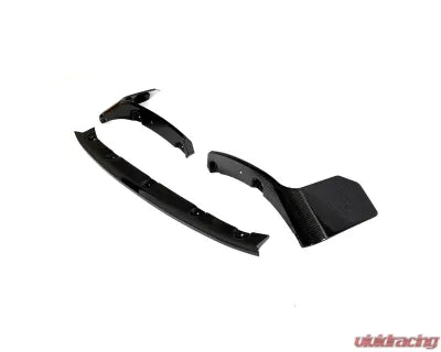 Vivid Racing VR-G87M2-DCF-600 VR Aero Carbon Fiber Front Lip Spoiler 3pc Set BMW M2 G87