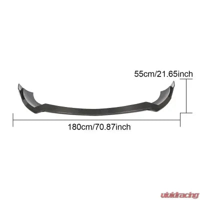 Vivid Racing VR-W222-600 VR Aero Carbon Fiber Front Lip Spoiler Mercedes W222 S-Class 2014-2017