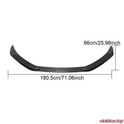 Vivid Racing VR-R8-601 VR Aero Carbon Fiber Front Lip Spoiler V2 Audi R8 2016-2018