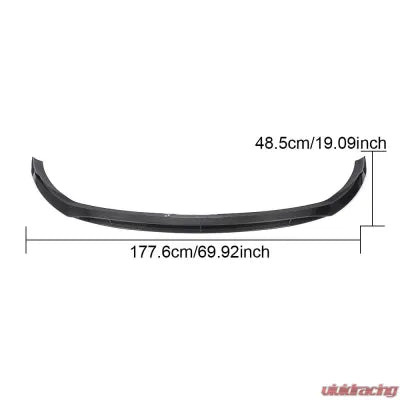 Vivid Racing VR-W205-602 VR Aero Carbon Fiber Front Lip Spoiler Mercedes C-Class W205 C205 | A205 | C200 | C300 2D 4D 2019-2020