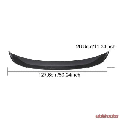 Vivid Racing VR-718BOXGTS-611 VR Aero Carbon Fiber Rear Spoiler Porsche 718 Boxster GTS Convertible 2016-2021