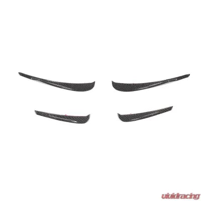 Vivid Racing VR-F06F12F13M6-602 VR Aero Carbon Fiber Front Bumper Canards BMW 6 Series F06 | F12 | F13 | M6