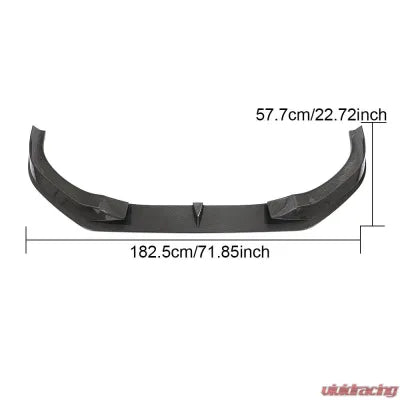 Vivid Racing VR-G14G15G16M-600 VR Aero Carbon Fiber Front Lip Spoiler BMW G14 | G15 | G16 M-Sport Bumper 2018-2020