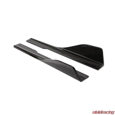 Vivid Racing VR-M8-631 VR Aero Carbon Fiber Side Skirt Extension Splitters BMW 840i Coupe Sedan G16 2018-2020